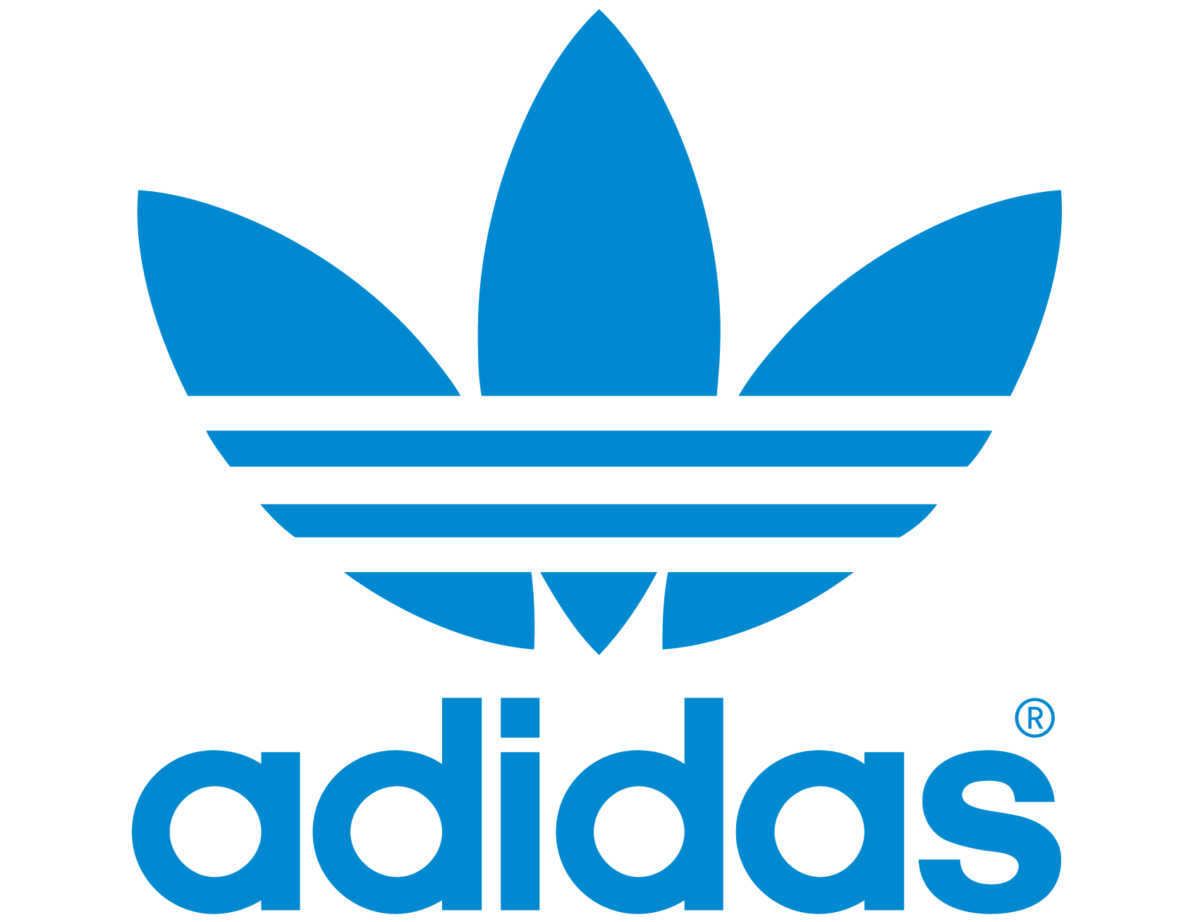 Blue Adidas Originals Logo Png