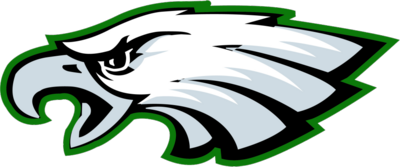 Green Metal Emblem Eagles Logo Png