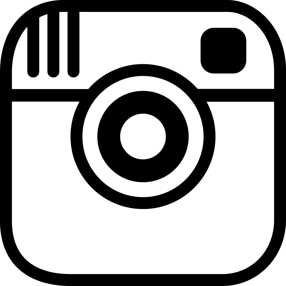 Logo Ig, Instagram Photo Camera Logo Outline Svg Png Icon