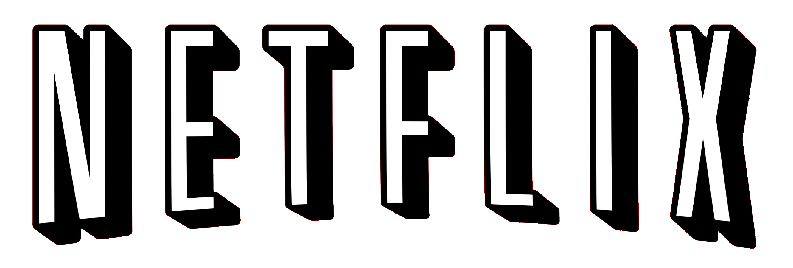 Black Netflix Logo Png