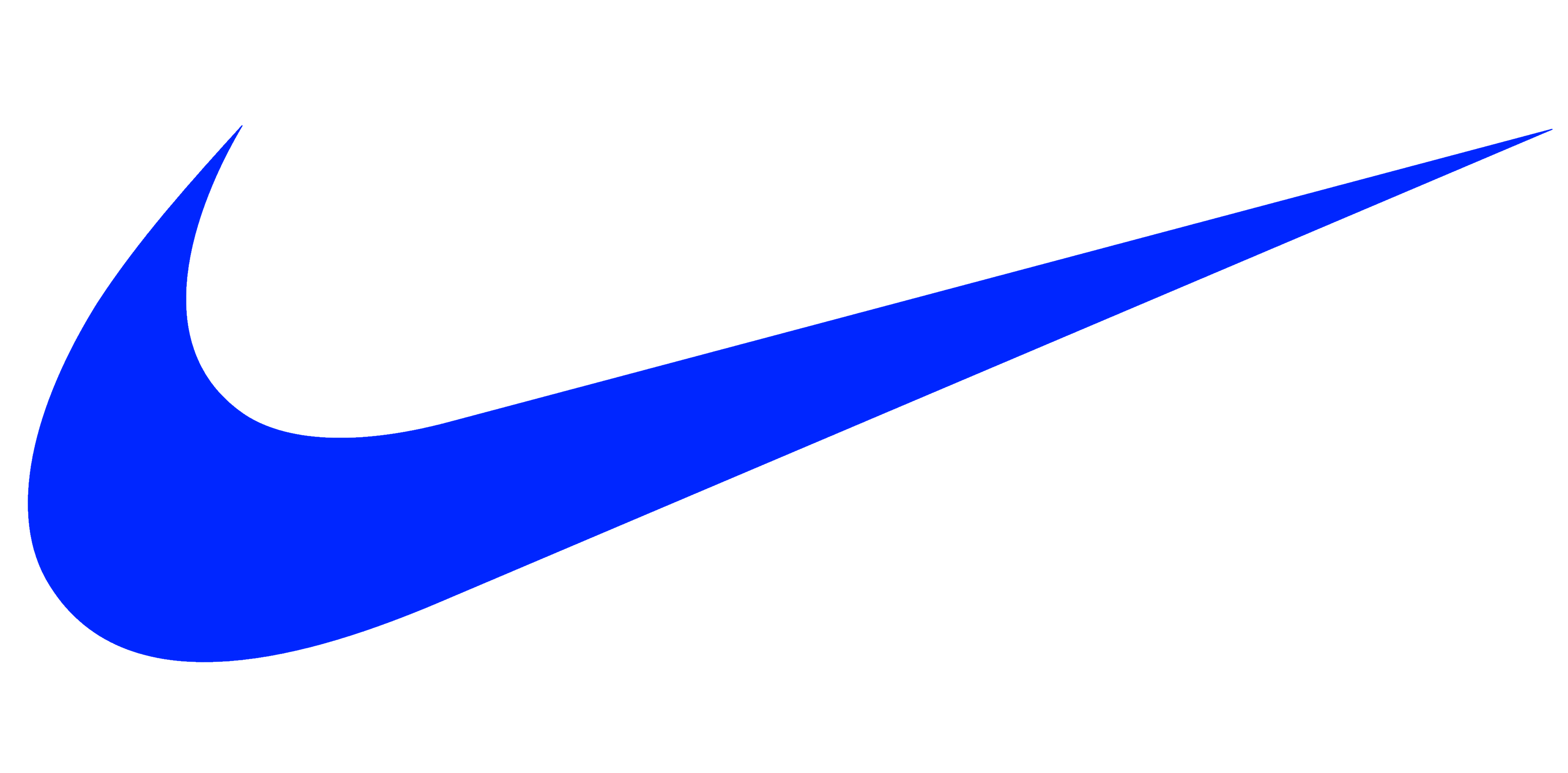 Blue Nike Logo Png