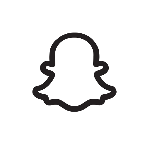 Snapchat Logo Outline Png