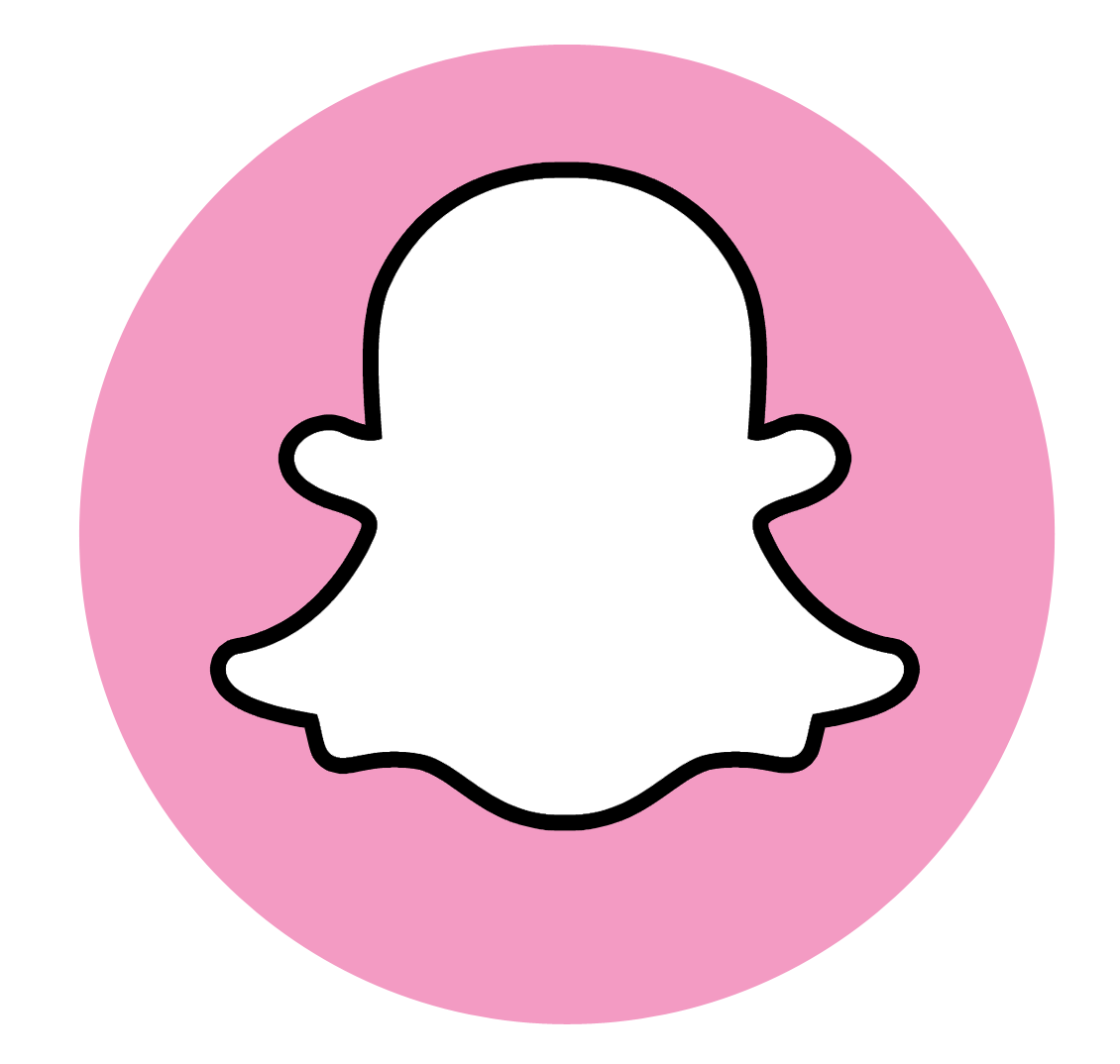 Snapchat Pink Logo Png