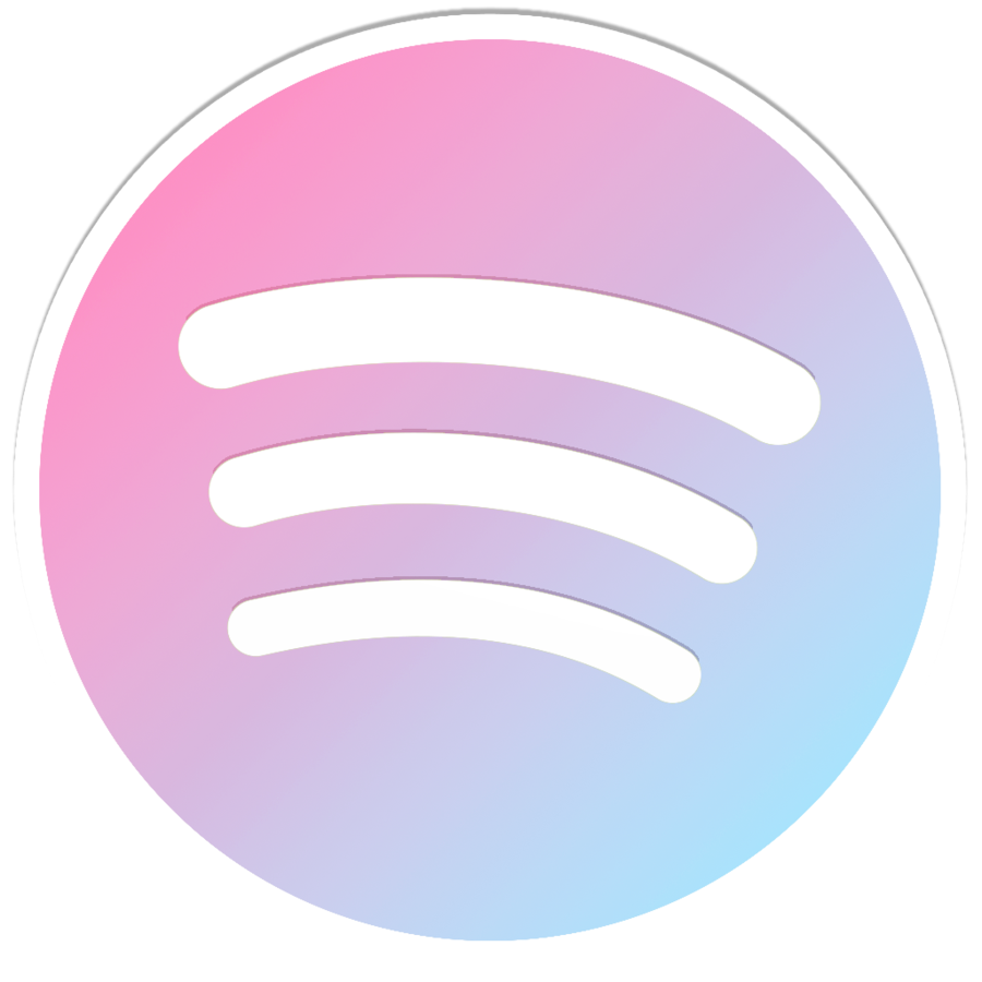 Spotify Icon Pink Logo