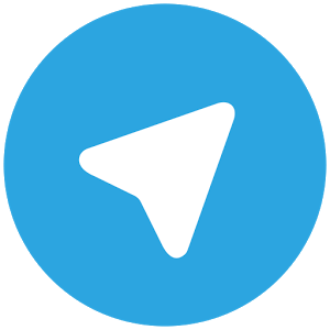 Telegram Right Arrow Symbol Logo