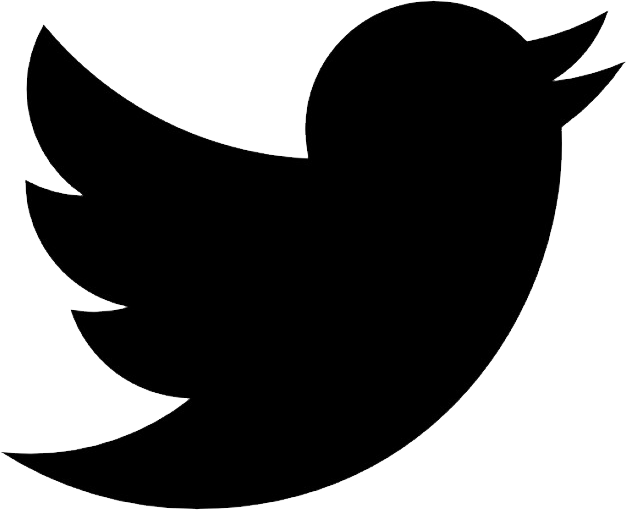 Black Twitter Logo Png