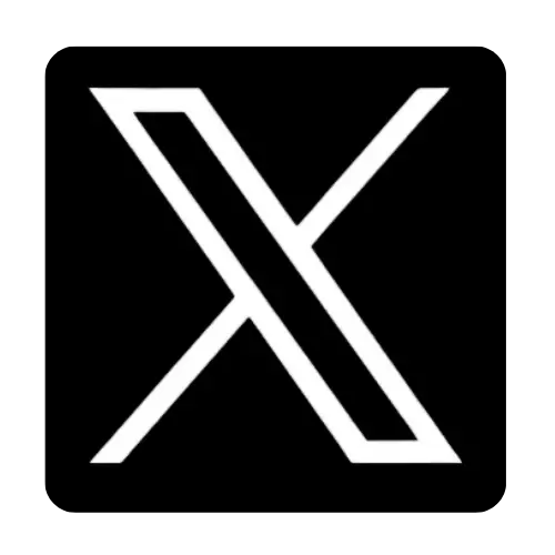 X Logo (twitter) Transparent Logo Download