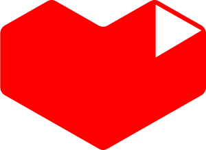 Heart Youtube Icon Logo Vector Download